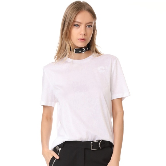 Carven Black & White Xs Choker Shirt - Picture 1 of 5